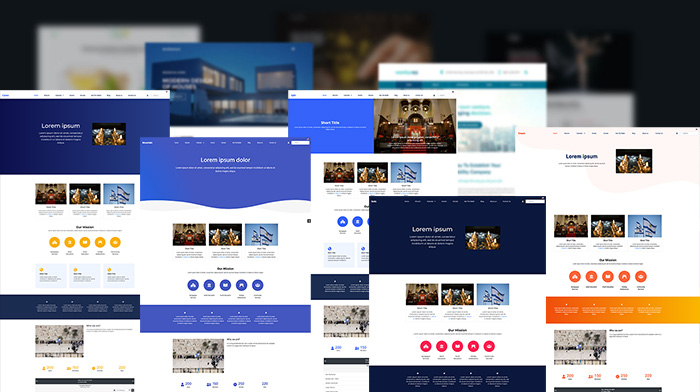 shul website themes