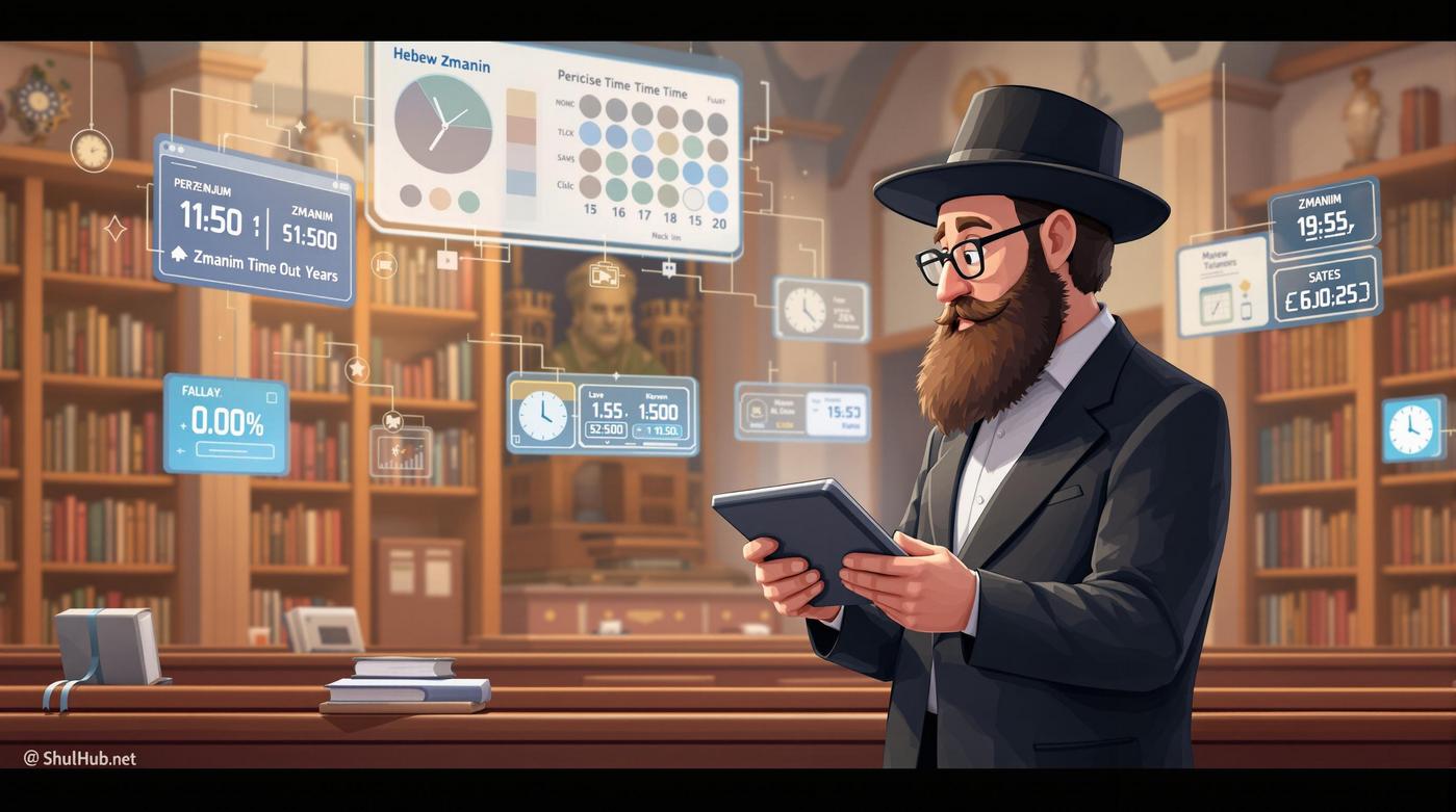 How Technology Enhances Halachic Time Tracking