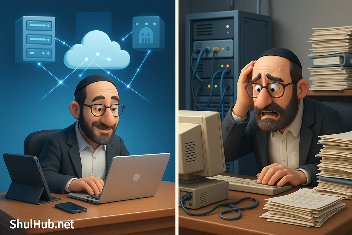 Comparing Cloud vs. Local Shul Software Systems