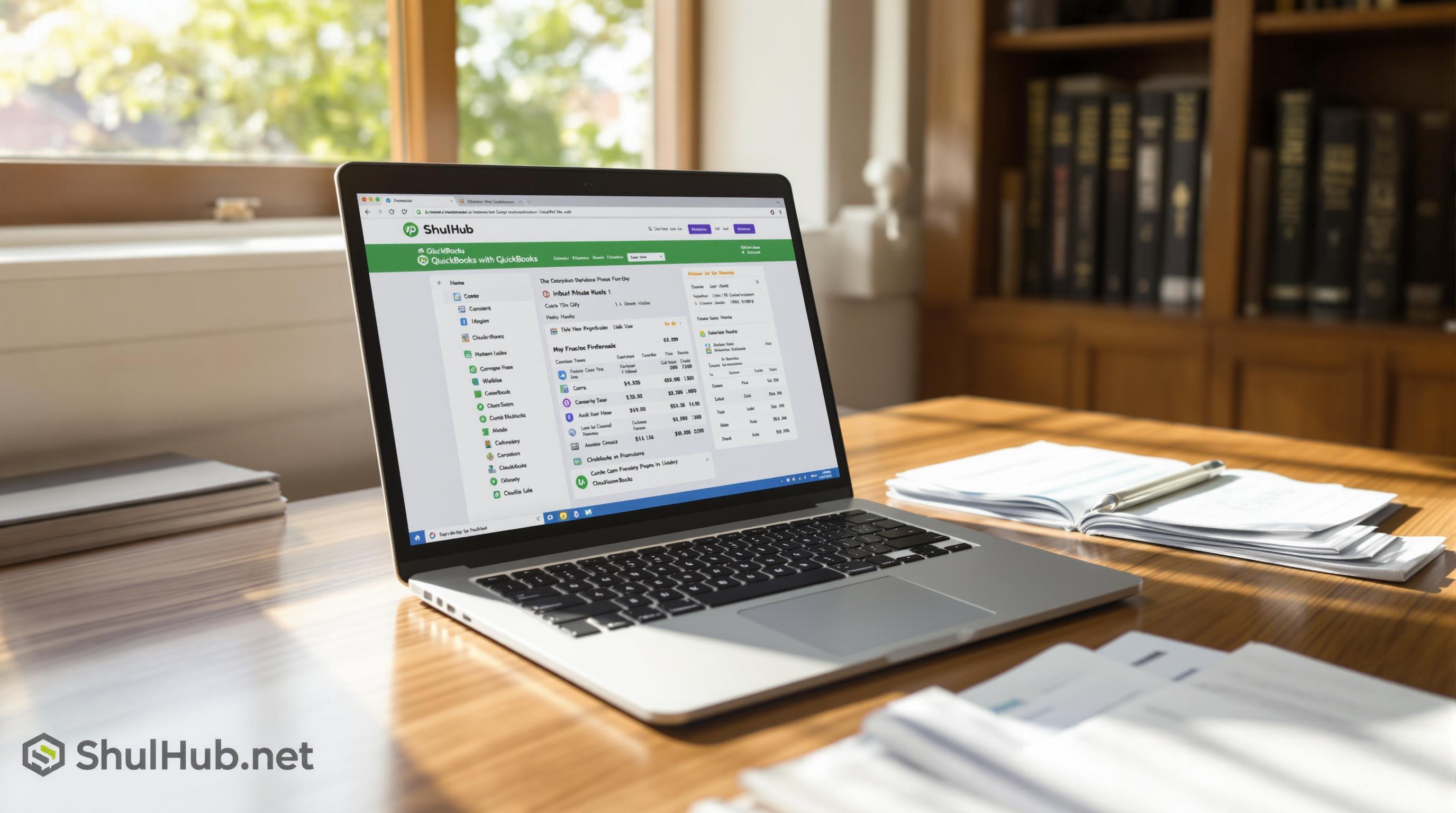 How to Use QuickBooks for Your Shul&#039;s Accounting: How ShulHub Integrates with Your QuickBooks
